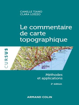 cover image of Le commentaire de carte topographique--2e éd.